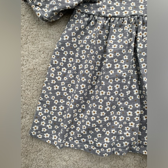 Rylee + Cru Size 2-3 Years Brea Dress in Blue Ditsy Floral - Picture 5 of 7